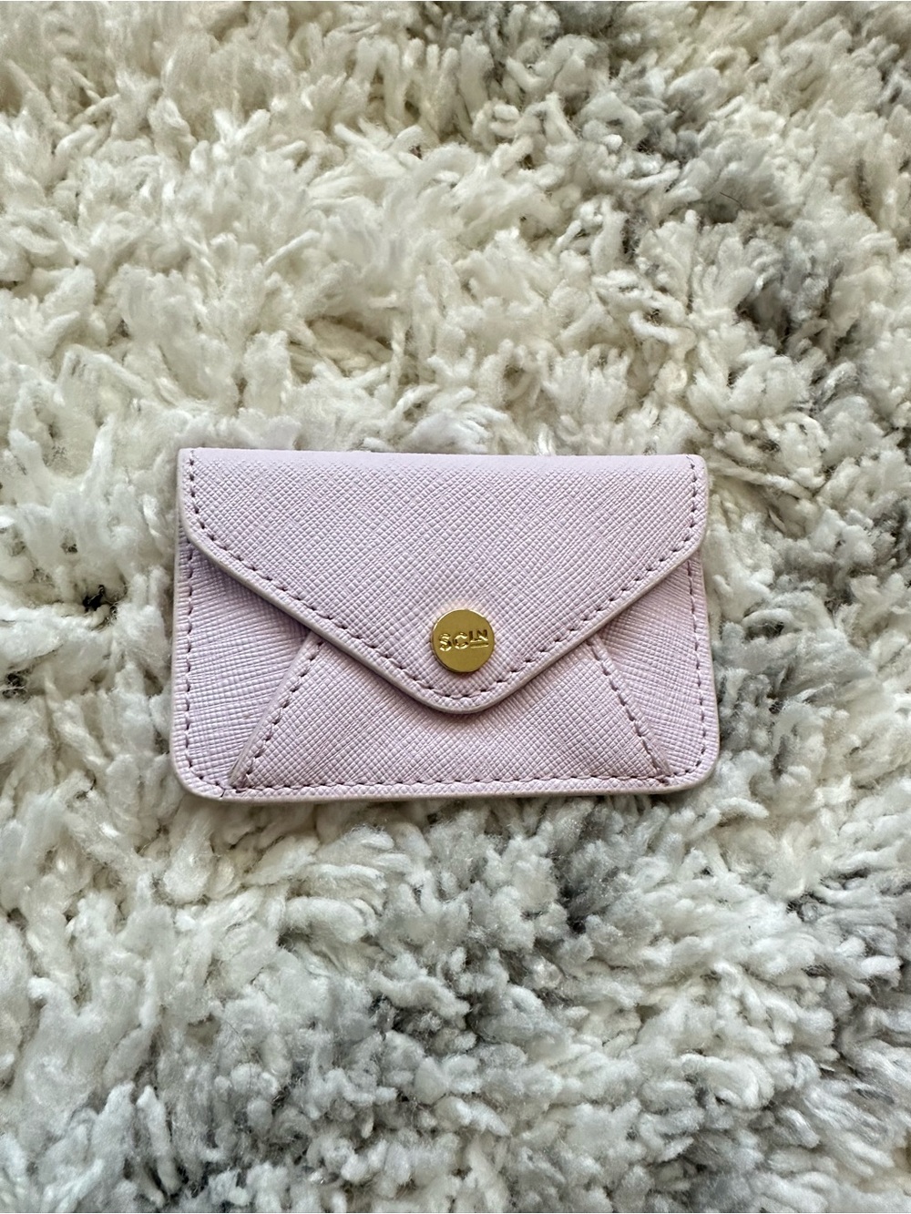 Stoney clover land Cell Phone Envelope lilac purple